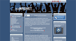 Desktop Screenshot of bluemagnet.com