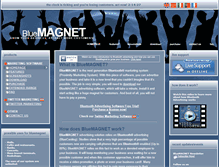 Tablet Screenshot of bluemagnet.com